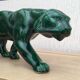 Art deco ceramic panther
