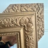 Large 19th century gilded mirror