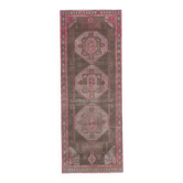 Vintage Turkish hallway rug 115x302 cm