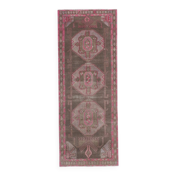 Tapis de couloir turc vintage
