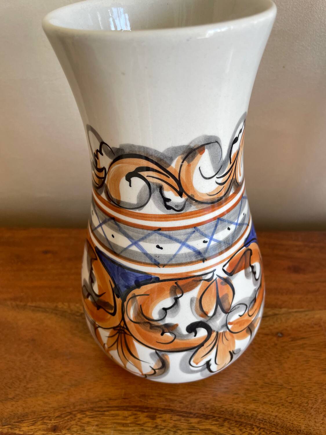 Hand painted vase Portugal