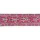 Vintage Turkish rug from Oushak, hand-woven 87x302 cm