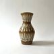 Scandinavian glazed and numbered ceramic vase, West Germany 1970