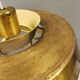A mid-century Danish hanging lamp in solid brass by Jo Hammerborg for Fog & Mørup.
