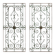 Art Deco Cast‑Iron Wall Decorations, Belgium, 1930s