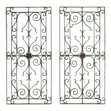 Art Deco Cast‑Iron Wall Decorations, Belgium, 1930s