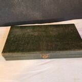 Box of 10 silver metal knives Cristofle