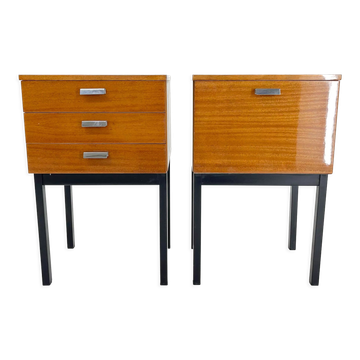 Bedsides model "erika" produced by Up Zavody, 1970s