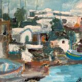 Village by the water