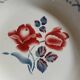 Large round antique plate from Digoin and Sarreguemines.