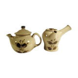 Teapot and chocolate maker in Arnon sandstone