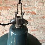 Industrial factory ceiling lamp from Wikasy A23, 1950s