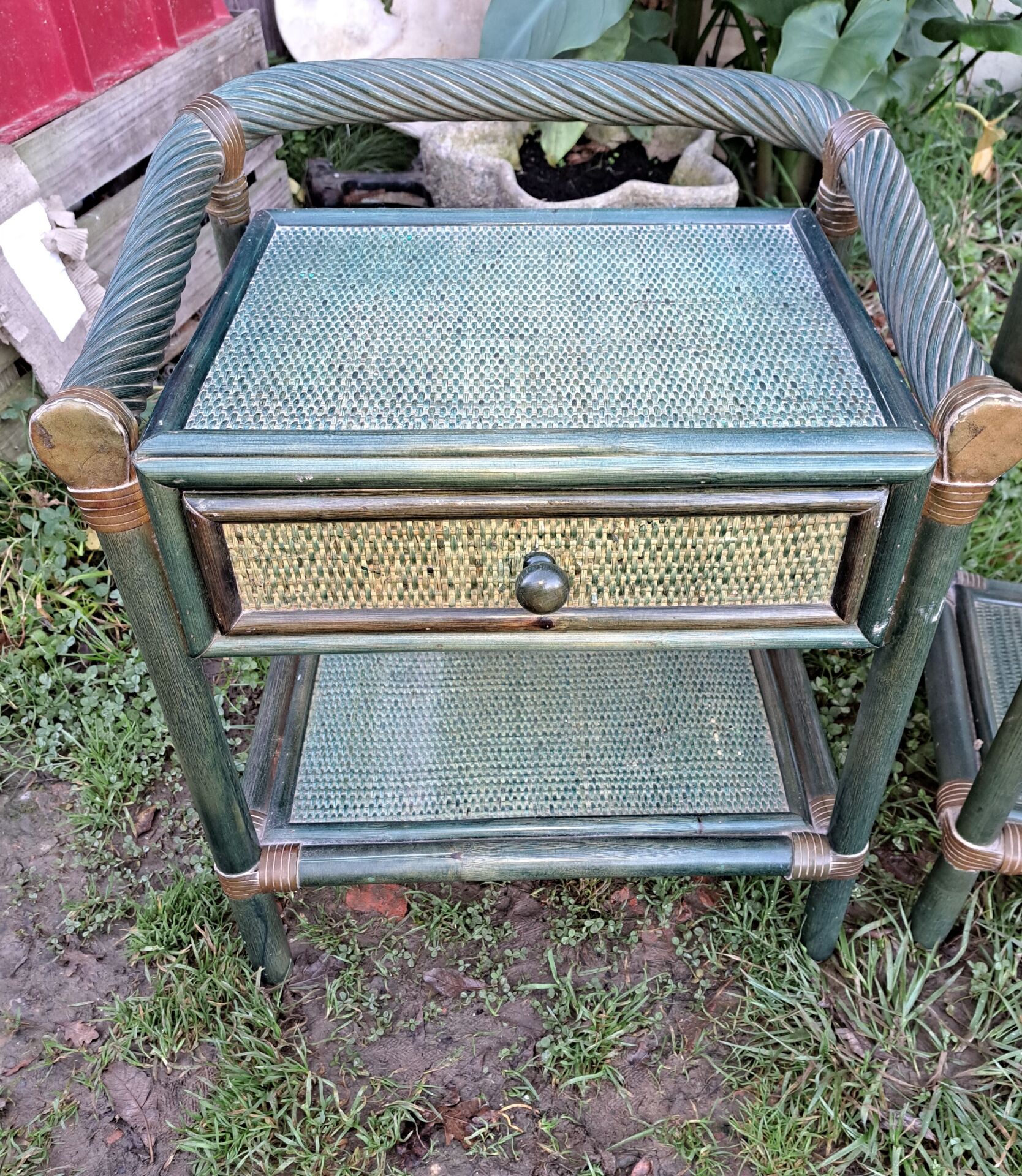 Table de chevet vintage Roche Bobois.
