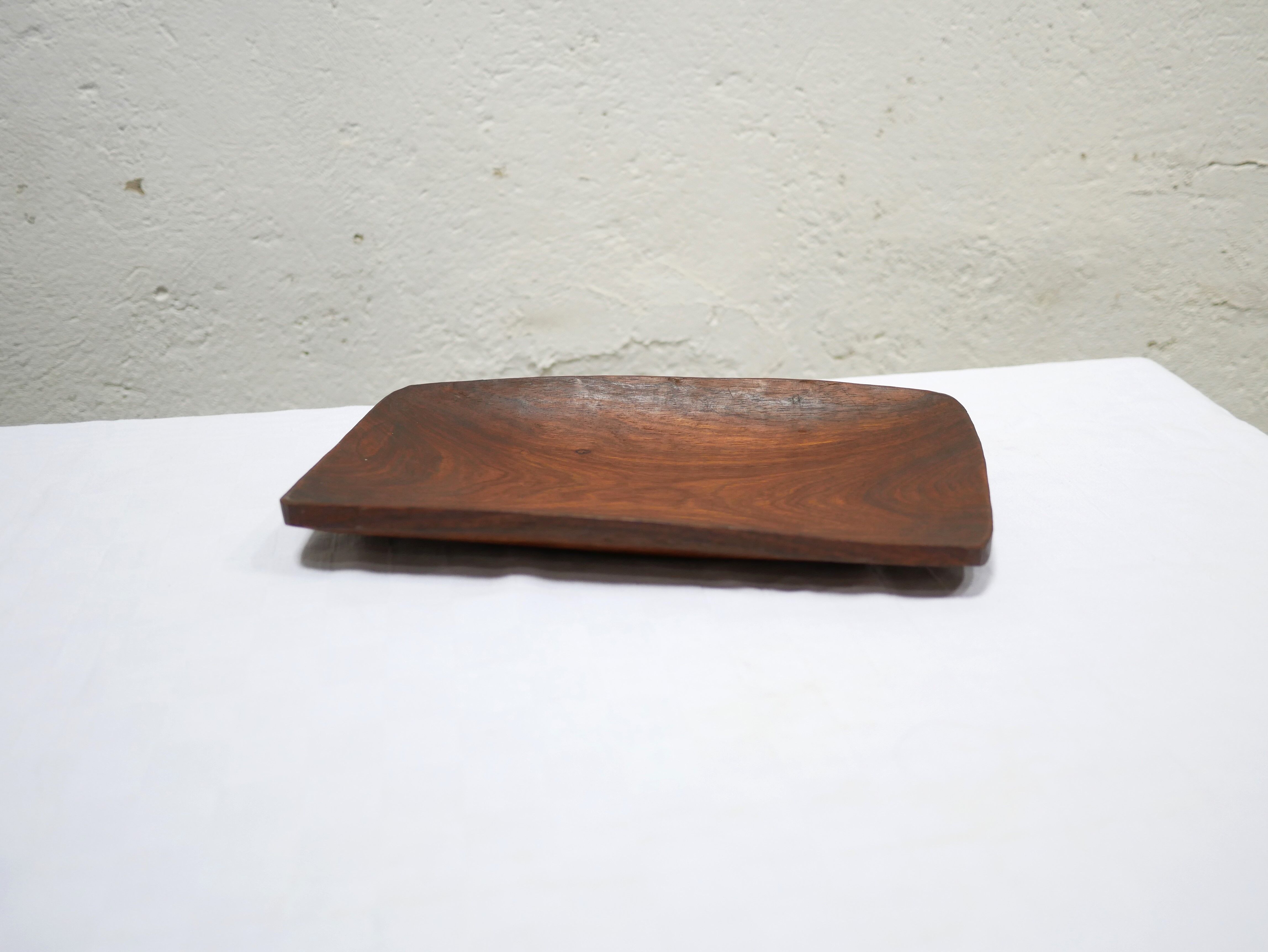 Vintage teak dish
