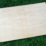 Paire de peintures sur panneau bois Buffles d' Afrique