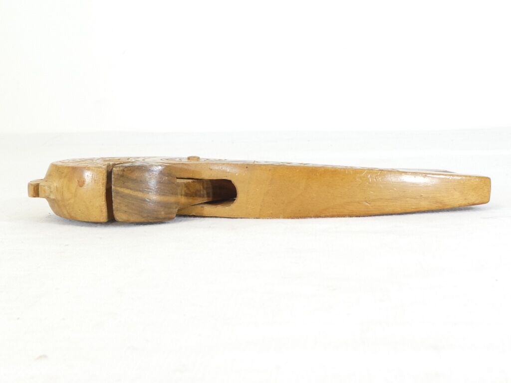 Old wooden nut cracker