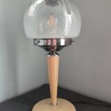 Large vintage Murano glass table lamp