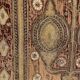 18th Century Indo-Portuguese Embroidery with Gold Thread on Velvet