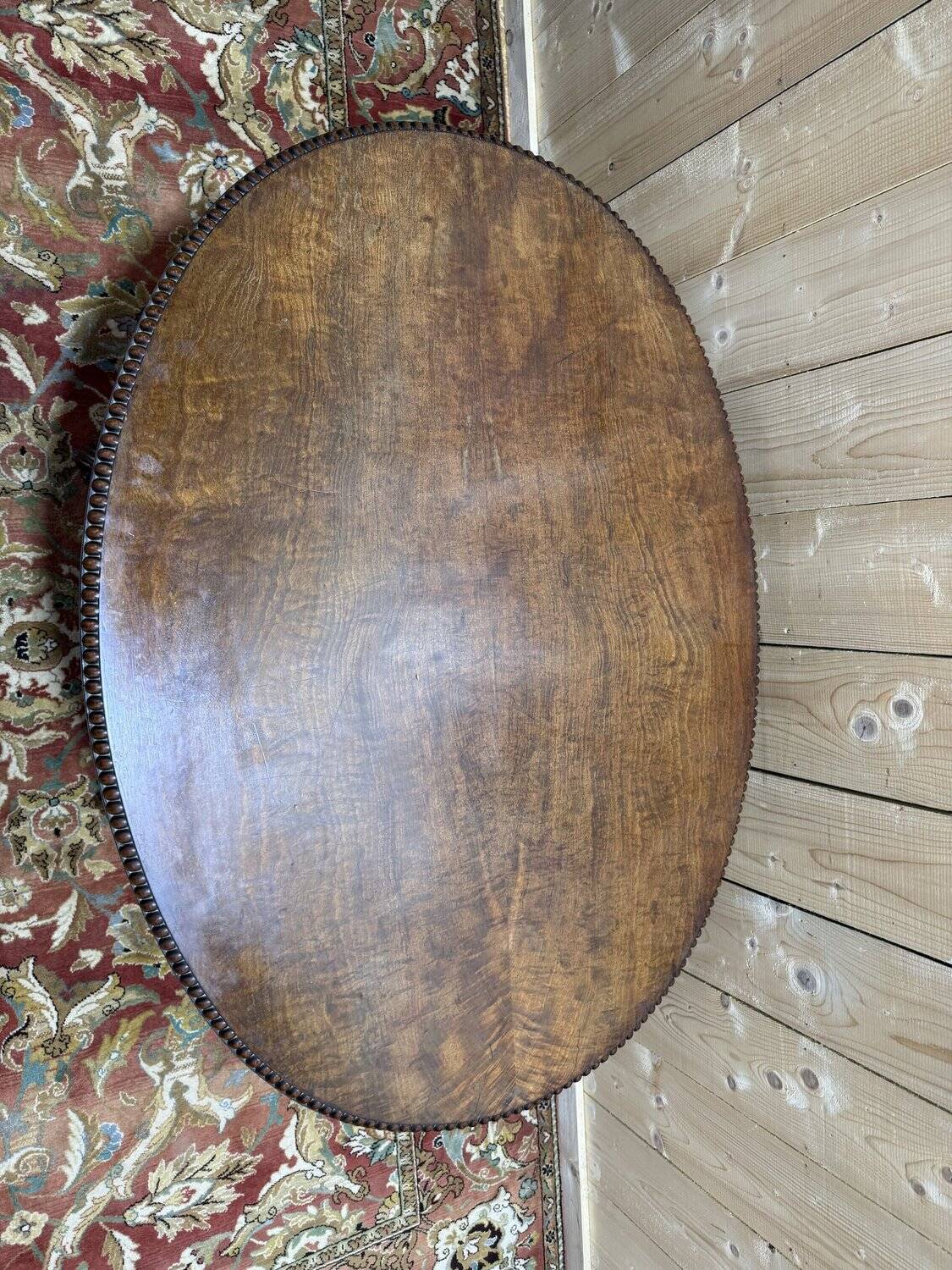 Oval gueridon from the Napoleonic III period.