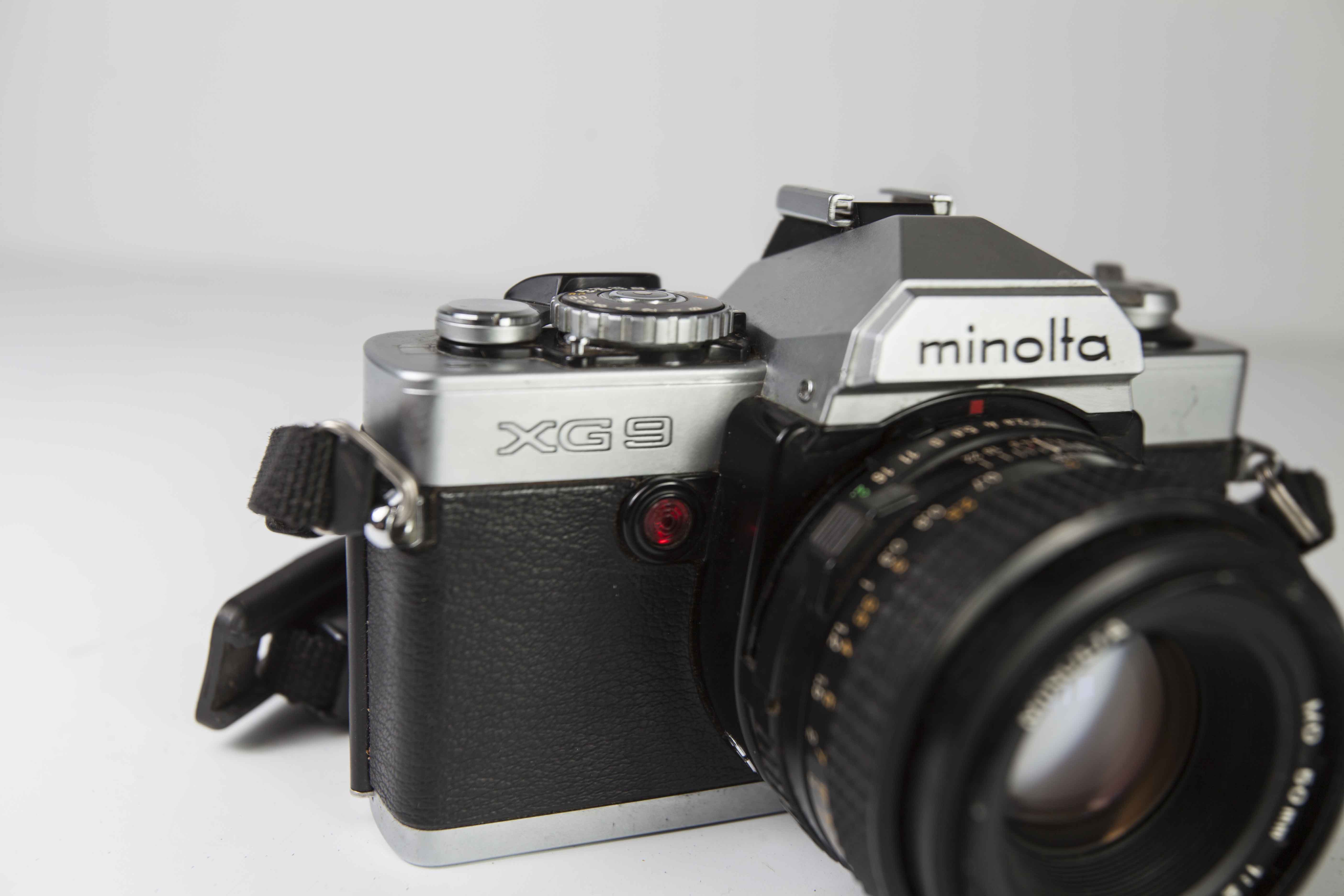 Minolta XG9 Silver 1979 Cleaned