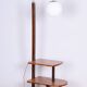 Czech Art Deco Floor Lamp in Walnut attributed to Jindřich Halabala for Up Závody, 1930s