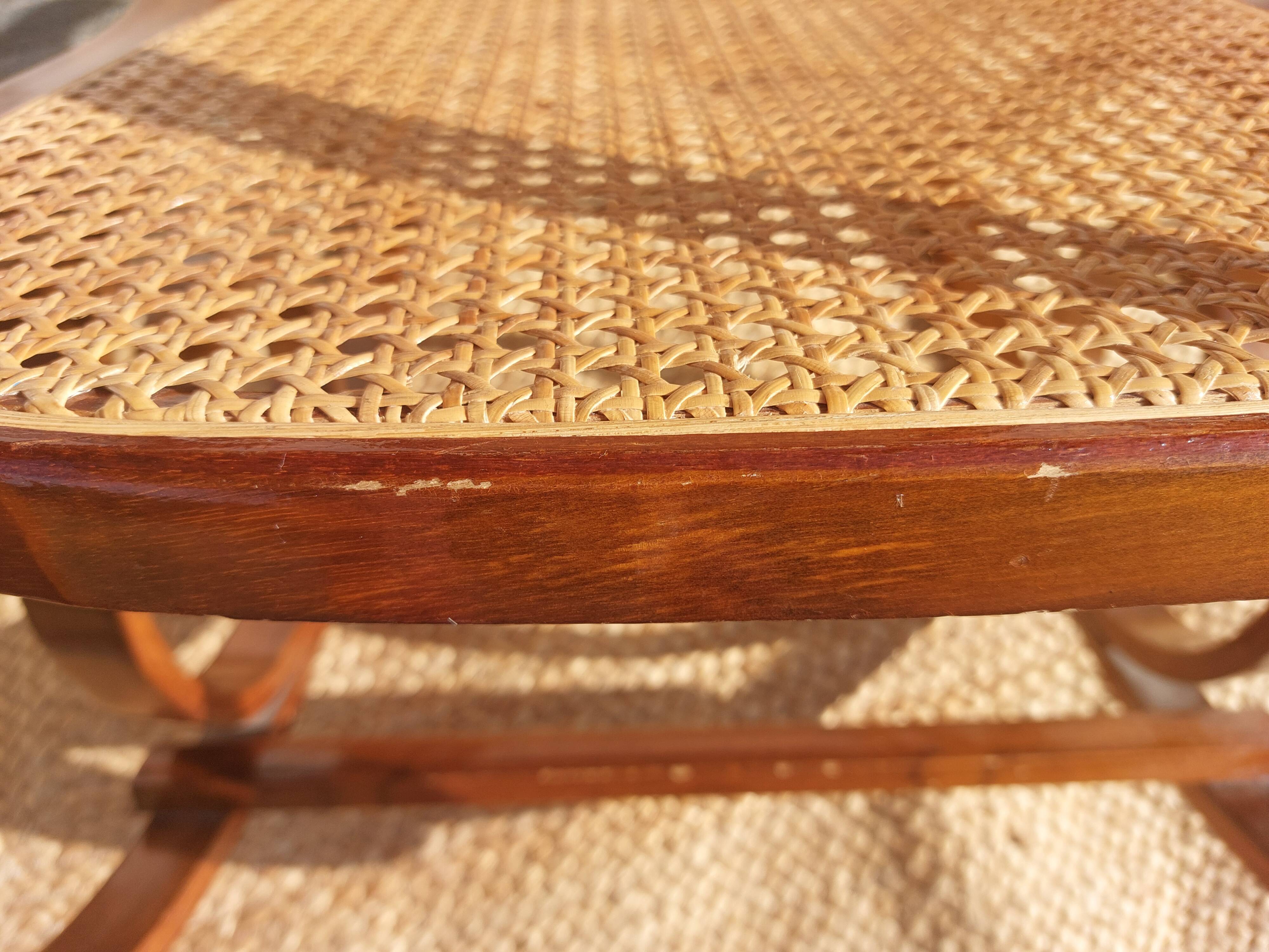 Rocking chair, rocking chair, cane