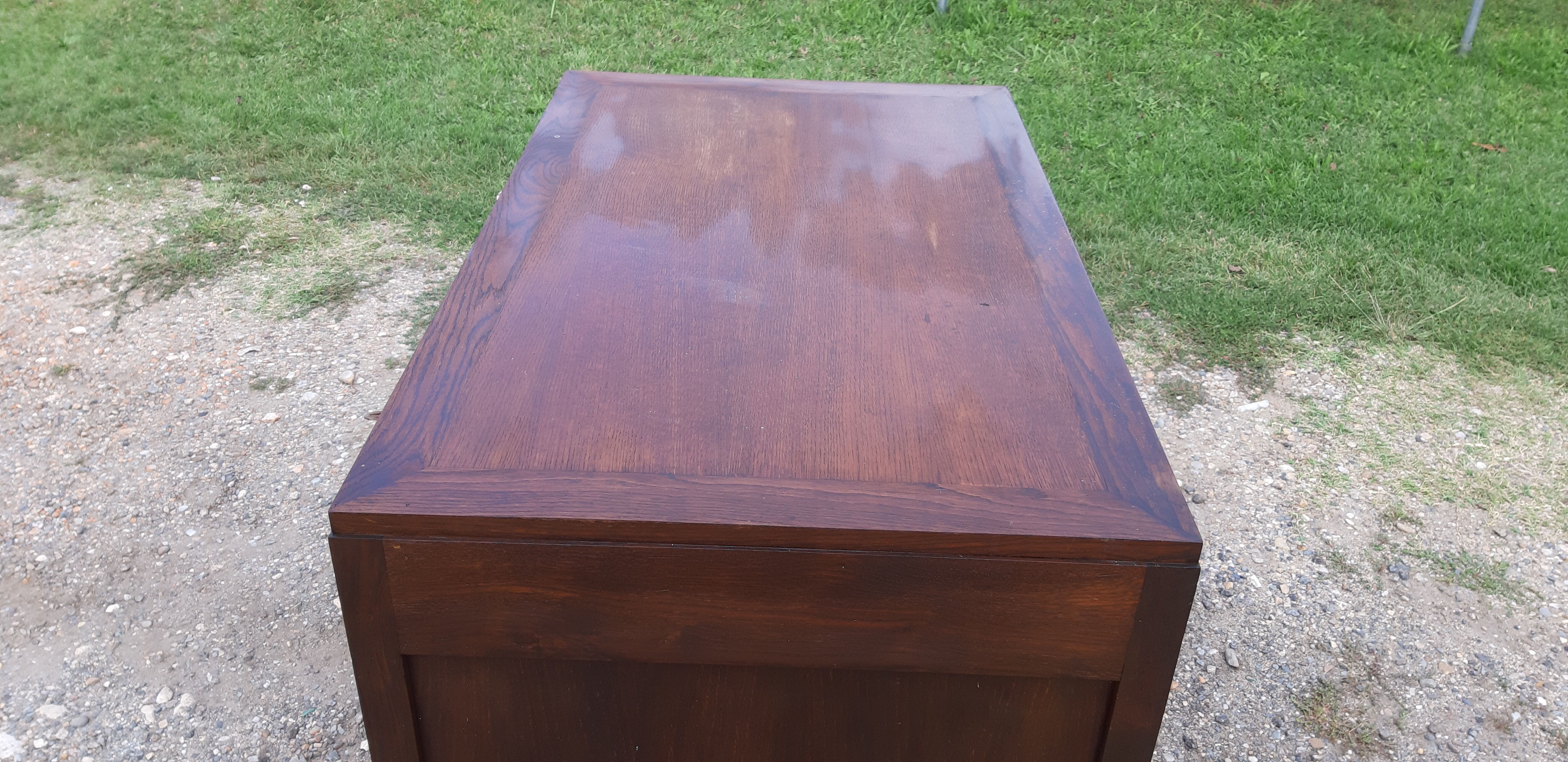 Oak wood desk from the 1930s