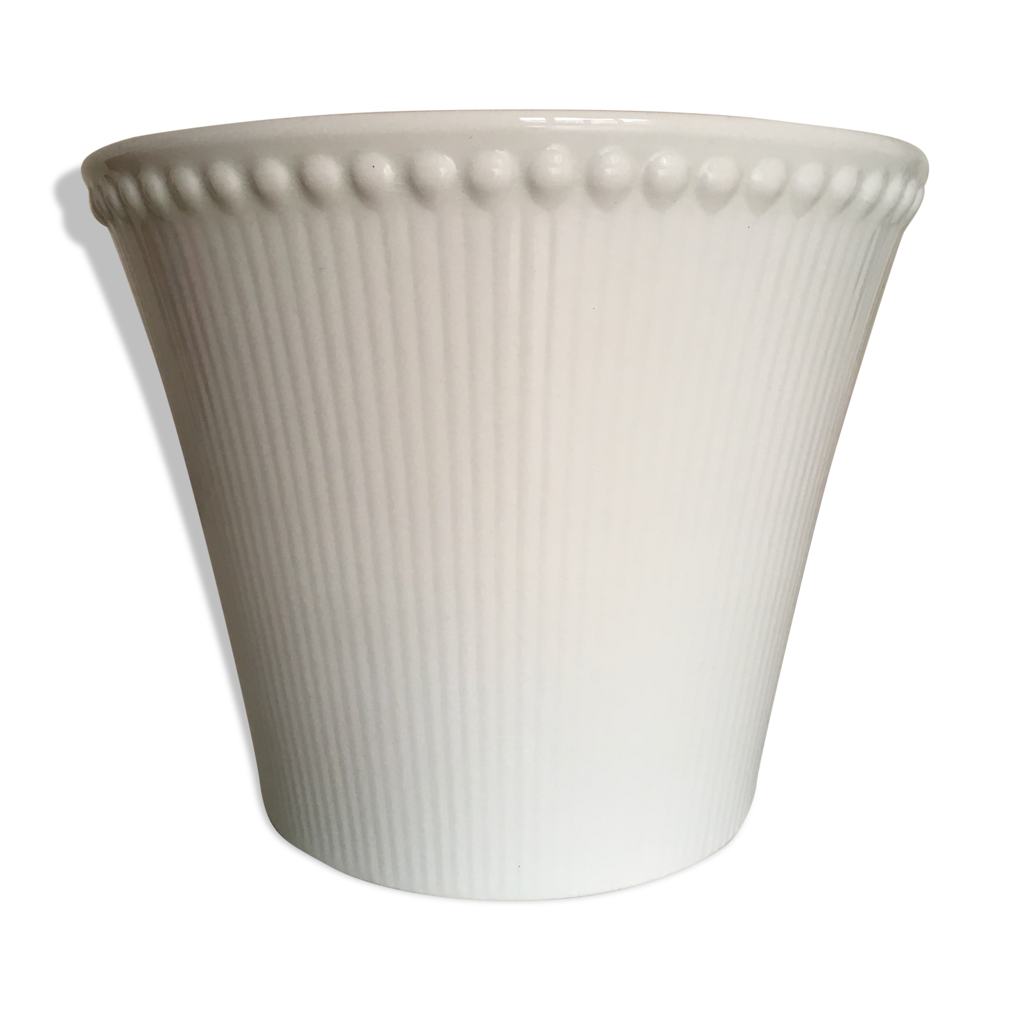 Cache pot Rörstrand Sweden 60s by Tiara by Hertha Bengtsson