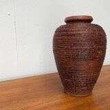 Vase from the Schamotte series, German brutalism from the mid-century by Spara Keramik, 1960s.