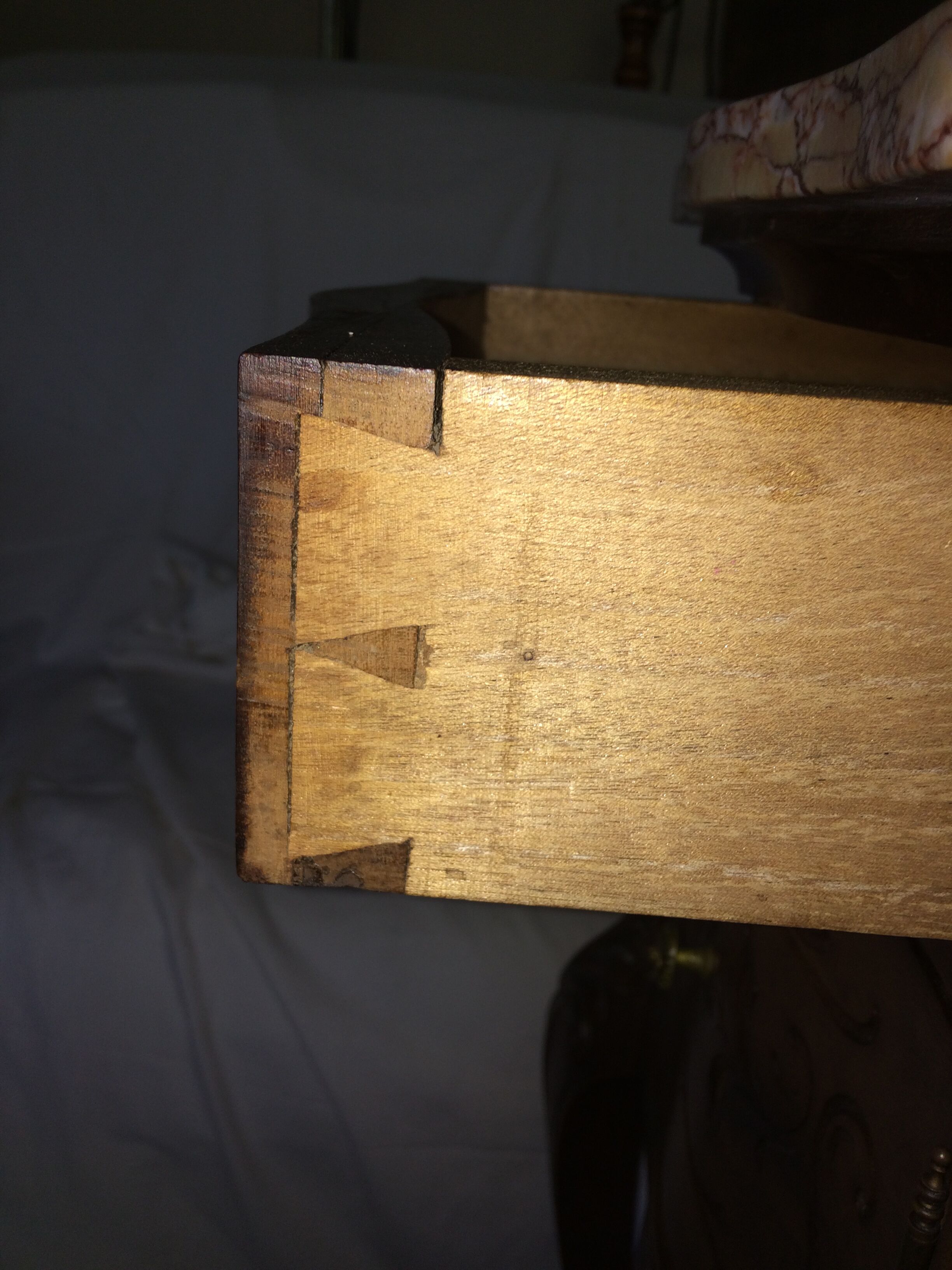 Bedside table Louis XV