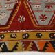 Grand Kilim Designer Vintage, Tapis Anatolien Rouge Fait Main, 149x308 Cm