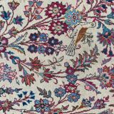 Ancient Persian rug Kashan 128x212 cm