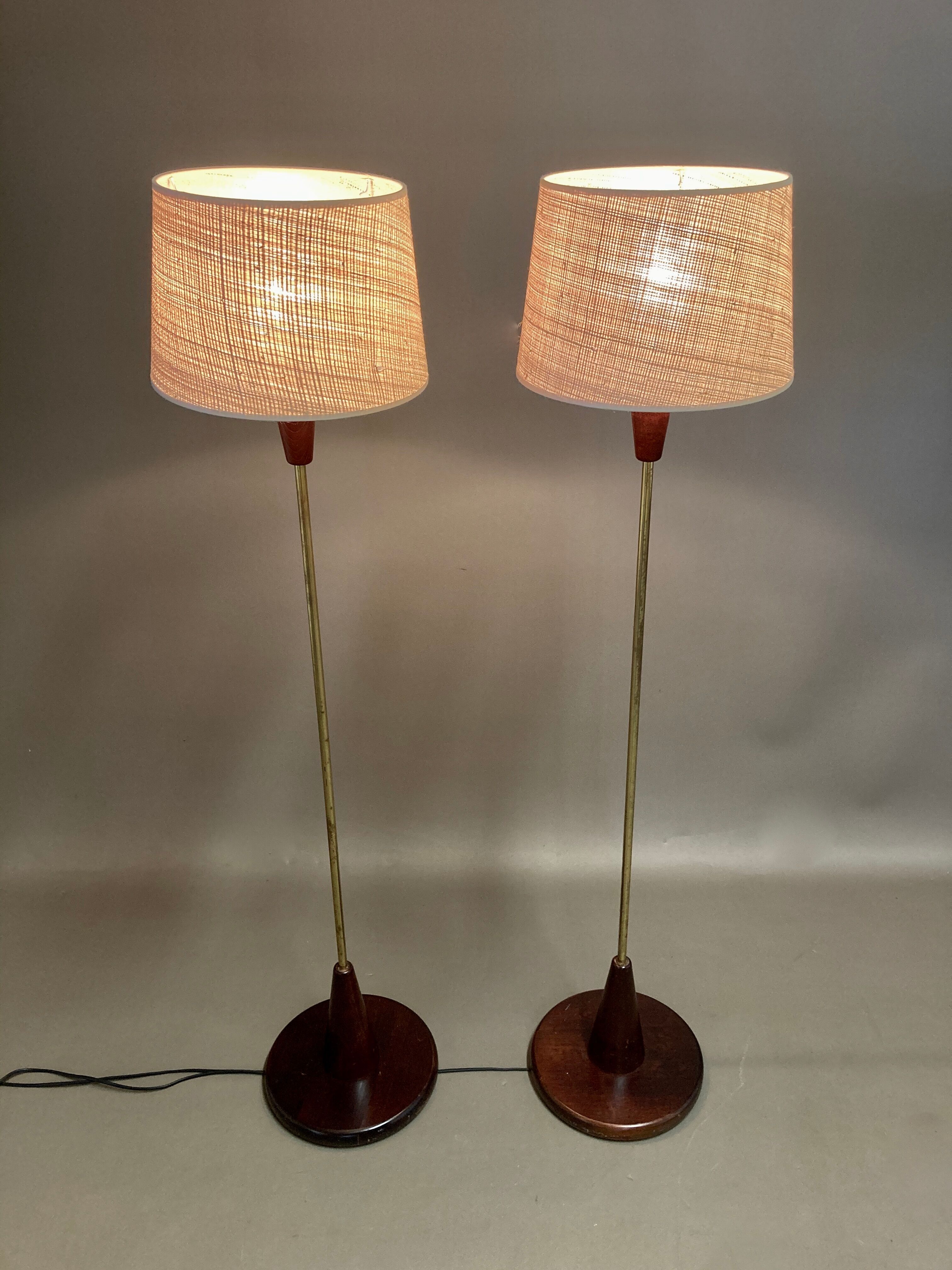 Set of two lampposts 1950s