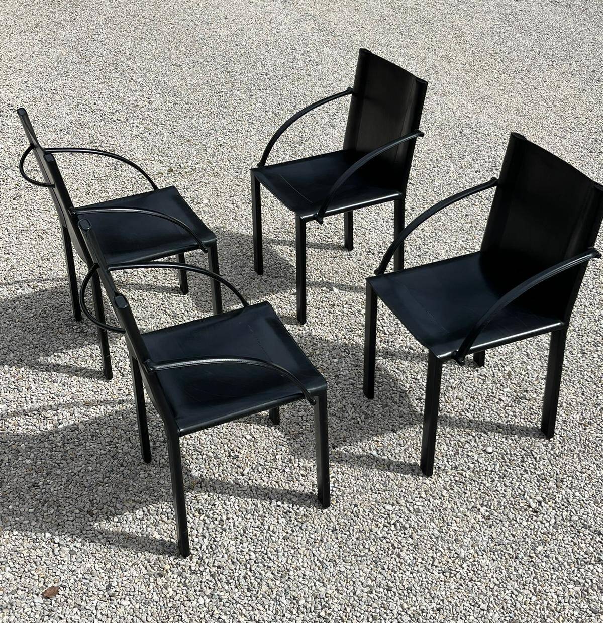 Matteo Grassi leather chairs