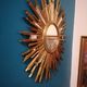Large sun mirror with shutters - Mid century / Regency - Decknudt