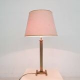 Hollywood regency brass table light, Italy 1950's