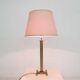 Hollywood regency brass table light, Italy 1950's