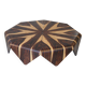 Petala Coffee Table in Cocobolo Wood by Jorge Zalszupin, Latelier Brazil, 1959