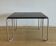 Black, tubular coffee table model B-10 by Marcel Breuer for Thonet