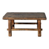 Fuzhou - Petite table basse chinoise ancienne en orme n°1