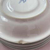 Service blanc et vert vintage