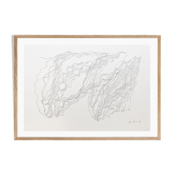 Drawing by sculptor Maria Chiara Re