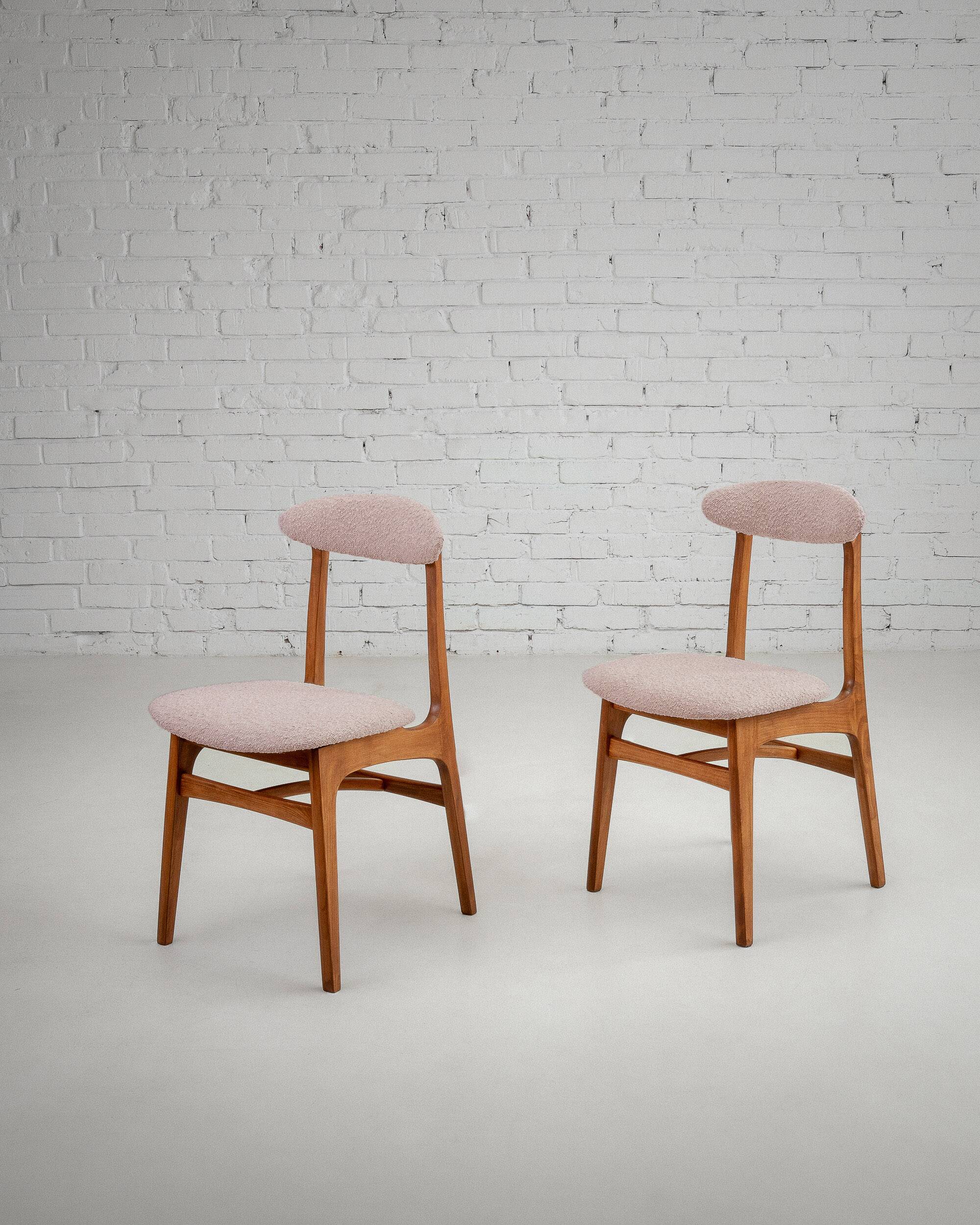 Chaise de salle à manger vintage par Hałas, restaurée