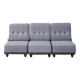 Guillerme et Chambron oak mid-century modular sofa