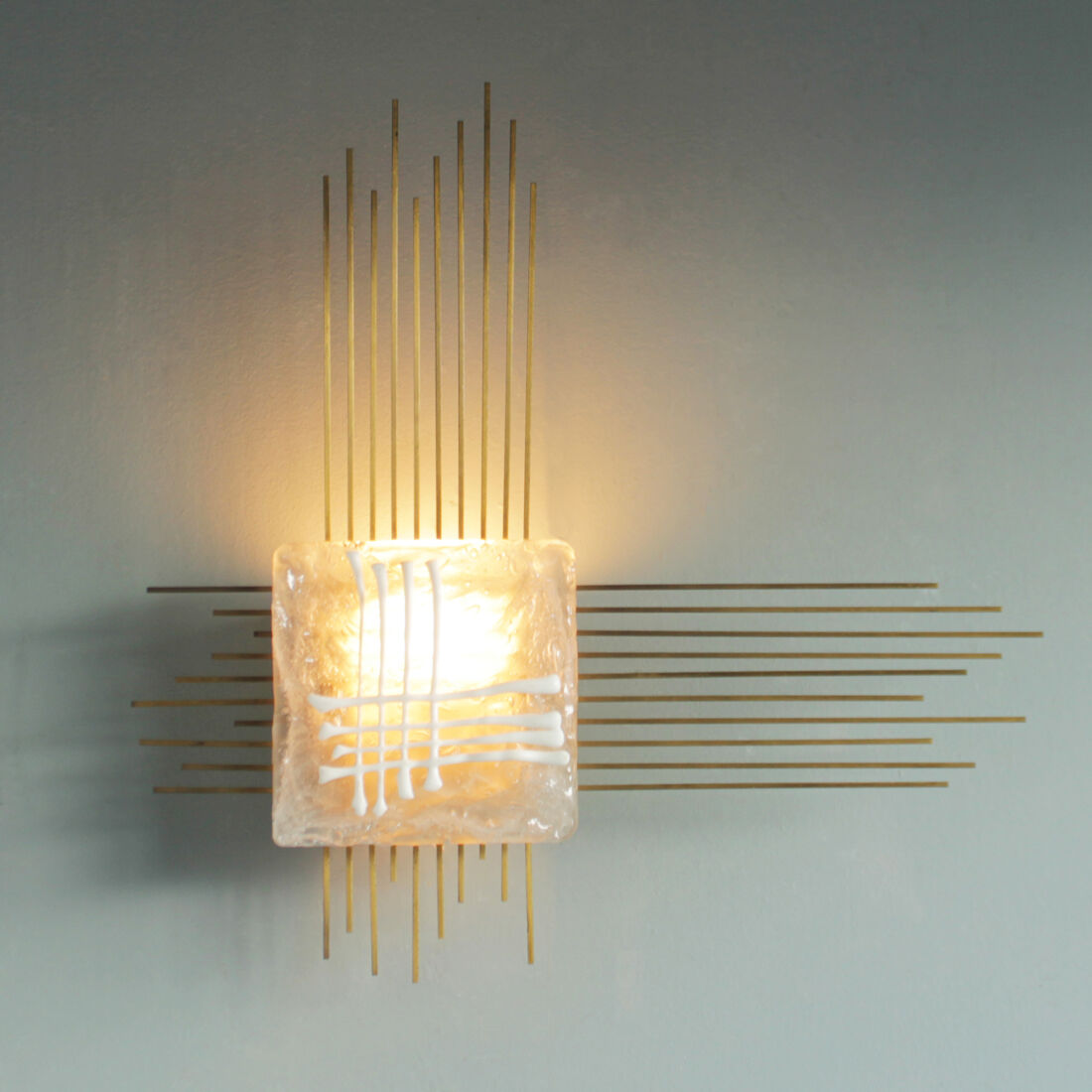 Sculptural Wall Light by Angelo Brotto for Esperia Italy, 60s