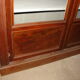 Late 19th century Cuban mahogany bookcase