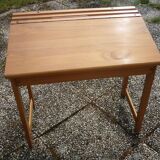 Wooden desk desk with locker