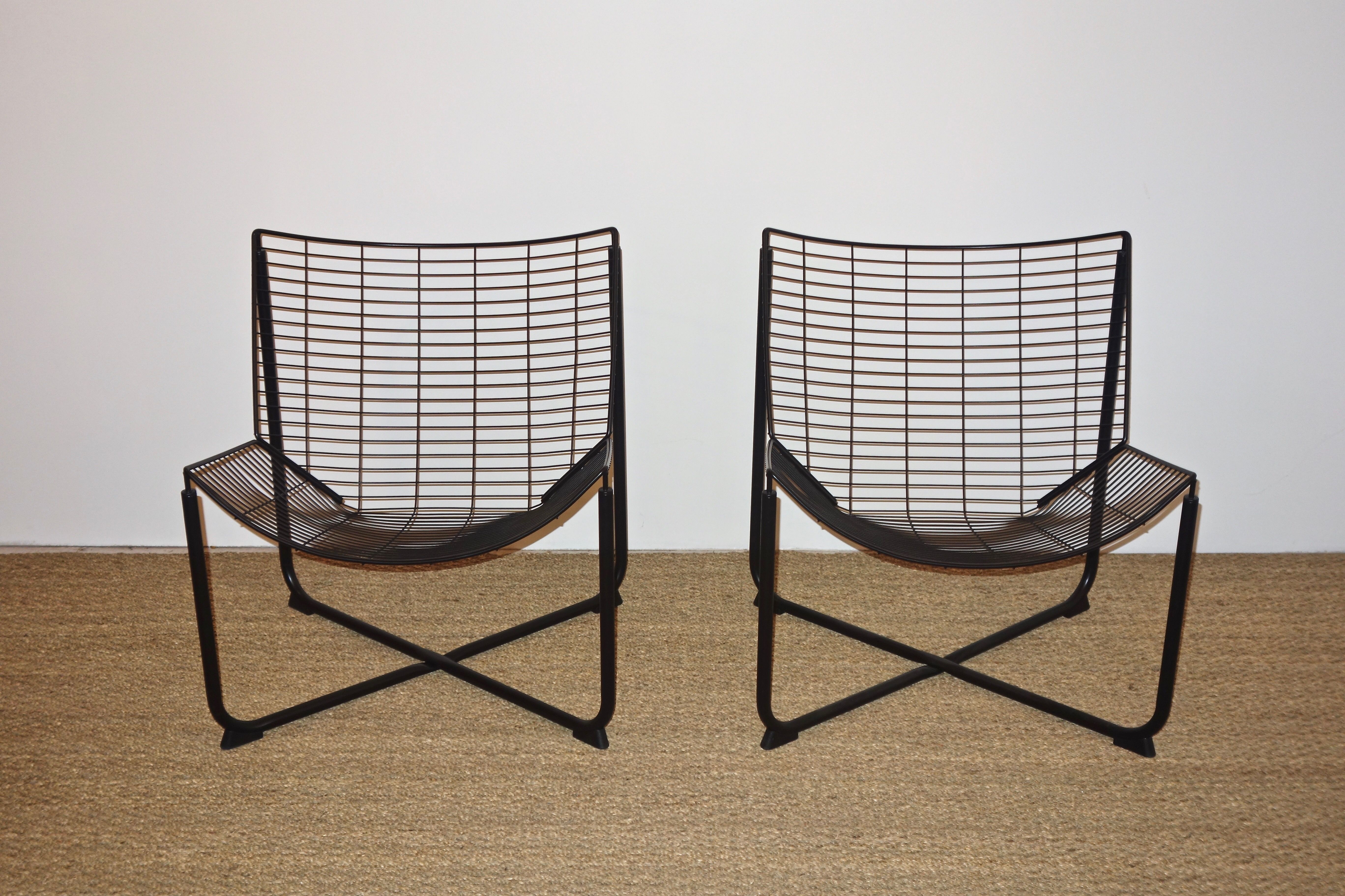 Pair of Jarpen armchairs by Niels Gammelgaard for Ikea 1980s