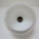Vintage opaline porcelain wall lamp art deco style