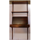 Bureau et étagères à système mural scandinave en palissandre 1960